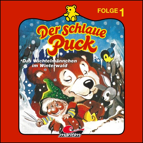 Der schlaue Puck (1) Das Wichtelmnnchen im Winterwald - Maritim 1984 - All Ears 2023