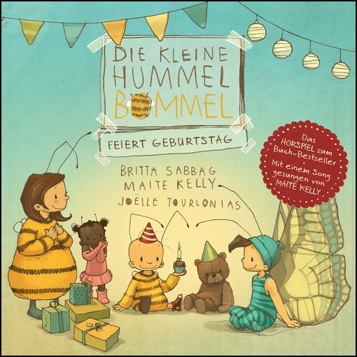 Die kleine Hummel Bommel feiert Geburtstag (Britta Sabbag, Maite Kelly) Karussell - Silberfisch-Hrbuch Hamburg 2021