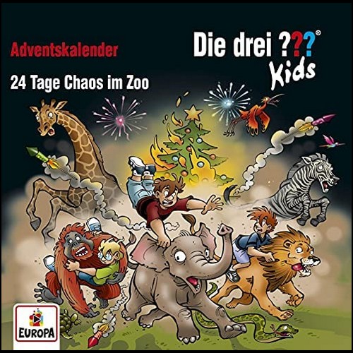 Die drei ??? Kids (Adventskalender) 24 Tage Chaos im Zoo - Europa 2021