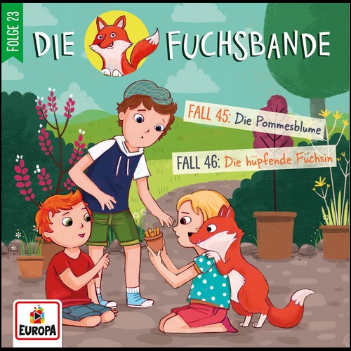 Die Fuchsbande (23) Die Pommesblume - Die hpfende Fchsin - Europa 2021