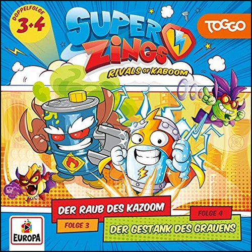 SuperZings (3-4) Der Raub des Kazoom -  Der Gestank des Grauens - Europa 2021