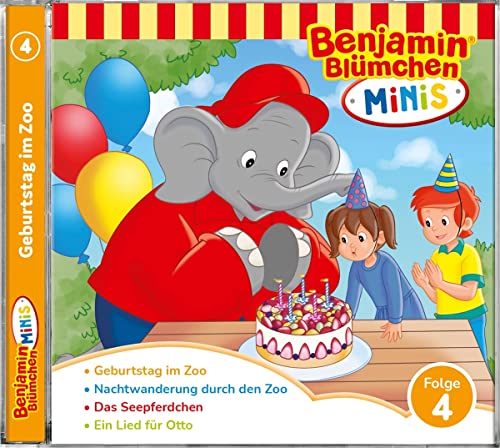 Benjamin Blmchen Minis (4) Geburtstag im Zoo - Kiddinx 2022