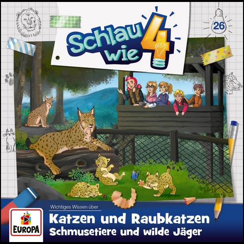 Schlau wie Vier (26) Katzen und Raubkatzen: Schmusetiere und wilde Jger - Europa 2022