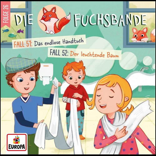 Die Fuchsbande (26) Das endlose Handtuch - Der leuchtende Baum (Jana Lini) Europa 2022