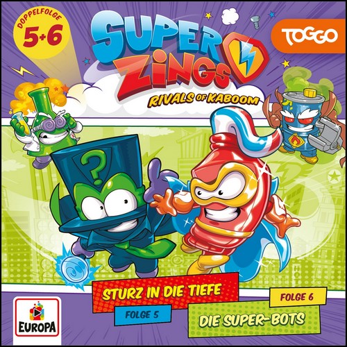 Super Zings (5-6) Sturz in die Tiefe -  Die Super-Bots - Europa 2022