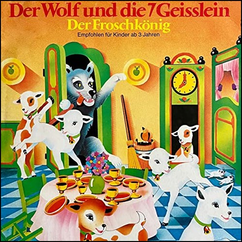 Der Wolf und die 7 Geisslein - Der Froschknig (Gebr. Grimm) Peggy 197* - All Ears 2022