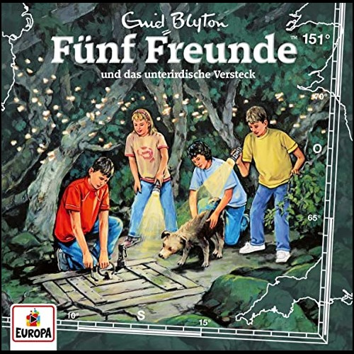 Fnf Freunde (151) Fnf Freunde und das unterirdische Versteck - Europa 2022