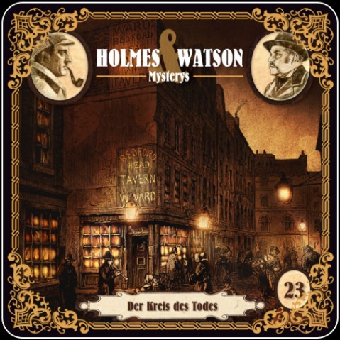 Holmes und Watson Mysterys (23) Der Kreis des Todes - Hermann Media 2022