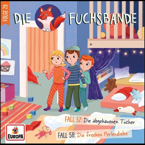 Die Fuchsbande (29) Die abgehauenen Tcher _ Die frechen Perlendiebe - Europa 2022