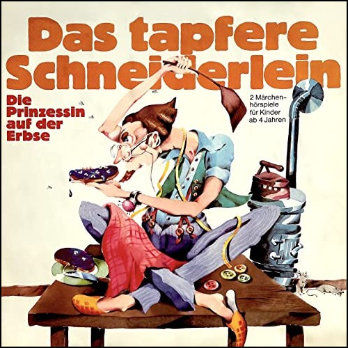 Das tapfere Schneiderlein _ Die Prinzessin auf der Erbse (Gebrder Grimm, Hans Christian Andersen) PEG 1974 - All Ears 2022