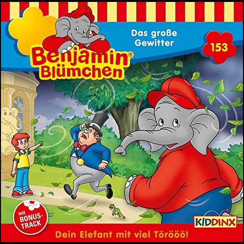 Benjamin Blmchen (153) Das groe Gewitter - Kiddinx 2023