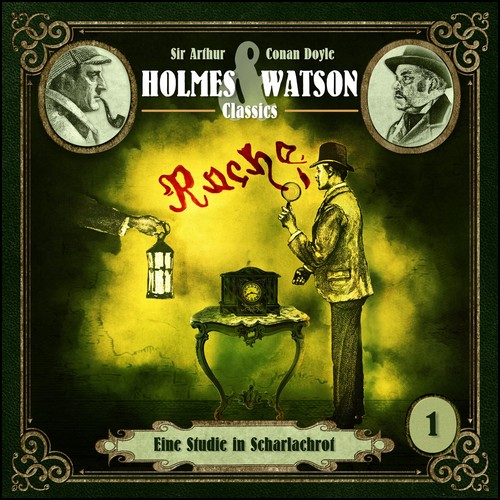 Holmes und Watson Classics (1) Eine Studie in Scharlachrot (Arthur Conan Doyle) Hermann Media 2022