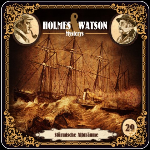 Holmes und Watson Mysterys (29) Strmische Albtrume - Hermann Media 2023