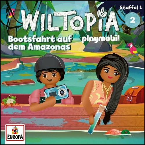 Playmobil Hrspiele (2) Wiltopia: Bootsfahrt auf dem Amazonas - Europa 2023