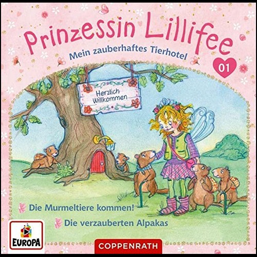 Prinzessin Lillifee - Mein zauberhaftes Tierhotel (1) Die Murmeltiere kommen _ die verzauberten Alpakas - Coppenrath - Europa 2023