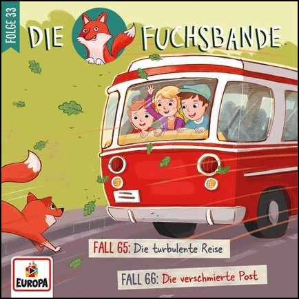 Die Fuchsbande (33) Die turbulente Reise _ Die verschmierte Post - Europa 2023