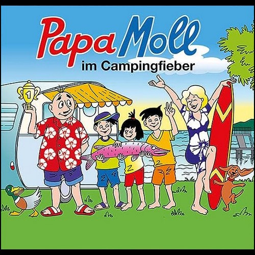 Papa Moll im Campingfieber - Globi 2023