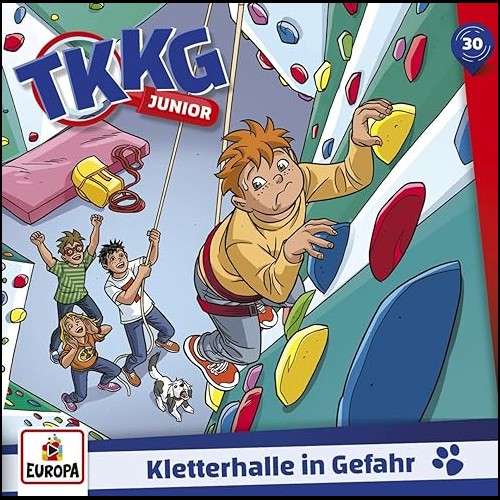 TKKG Junior (30) Kletterhalle in Gefahr  - Europa 2023