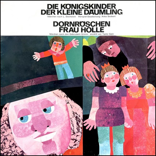 Die Knigskinder _ Der kleine Dumling _ Dornrschen _ Frau Holle (Ludwig Bechstein, Gebr. Grimm) CBS 19xx - All Ears 2023