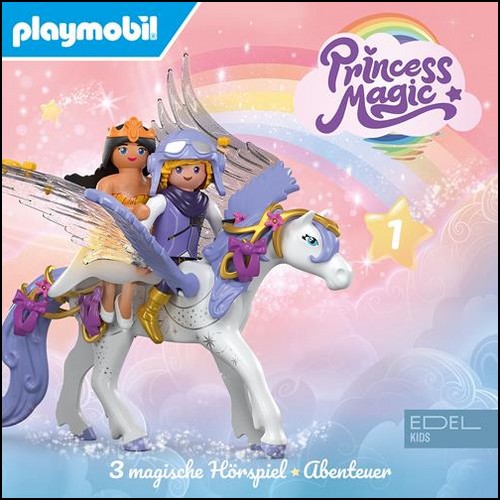 Playmobil - Princess Magic (1) Der entflogene Drache _ Der verschwundene Funkelstein _ Die Blte will nicht blhen- Edel Kids 2023