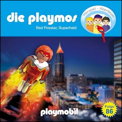 Die Playmos (86) Red Firestar, Superheld (Simon X. Rost, Florian Fickel) Floff 2024