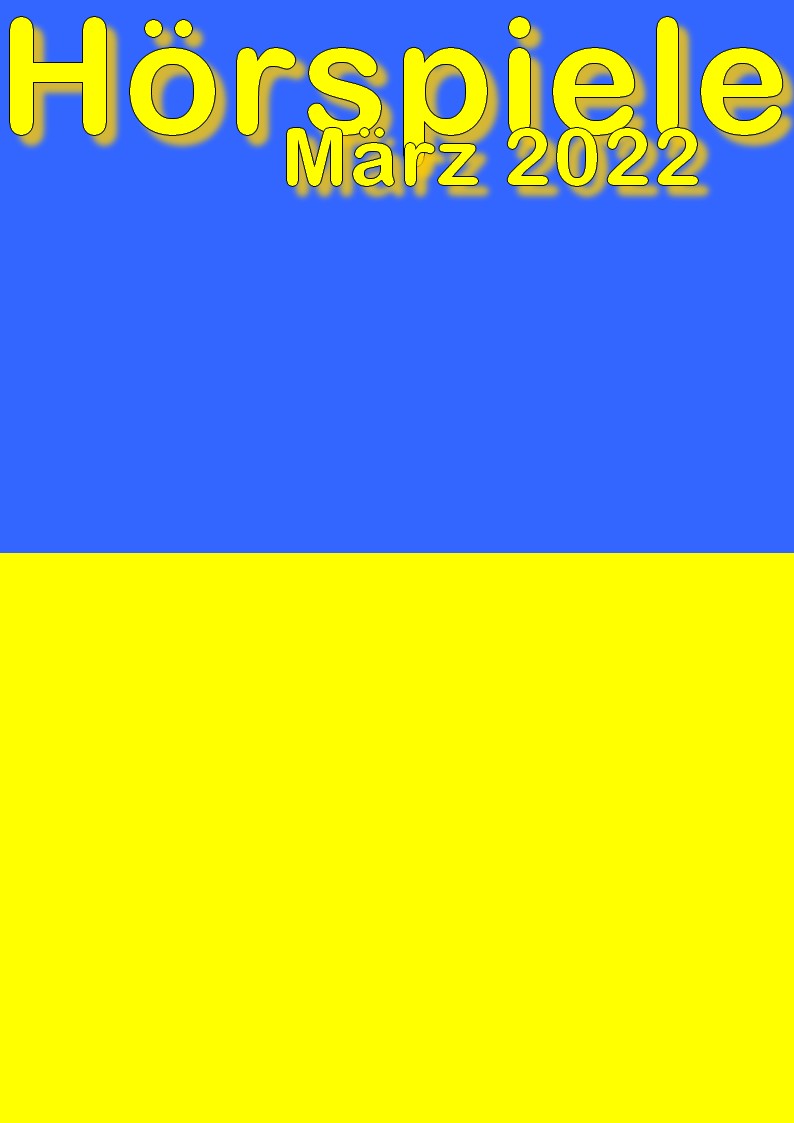 Cover Hörspielheft März 2022