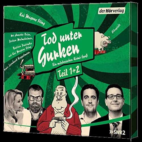 Tod unter Gurken Teil 1 + 2 (Kai Magnus Sting) SWR 2017 - 2019 - Der Hrverlag 2021